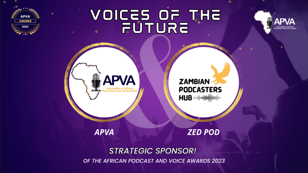 Zed Pod Hub Joins African Podcast and Voice Awards as Watch Party Host